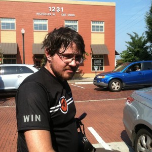 patrick blake at the vista greenway bike ride