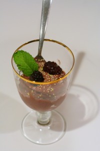 blackberry chocolate ice cream