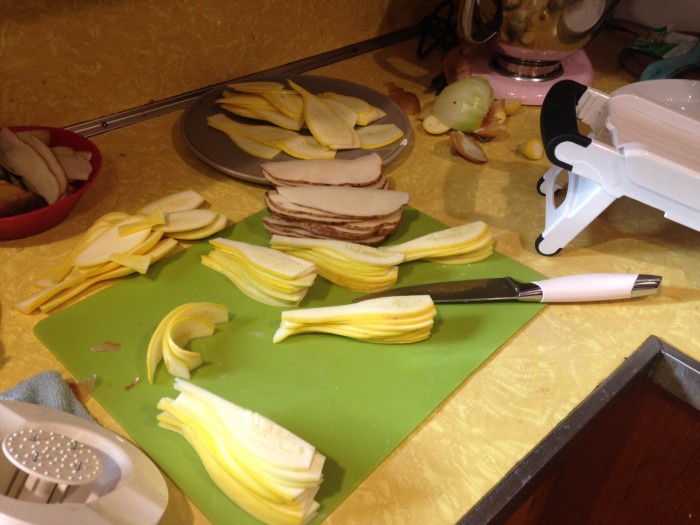 Summer Squash and Potato Spiral Tian — The April Blake