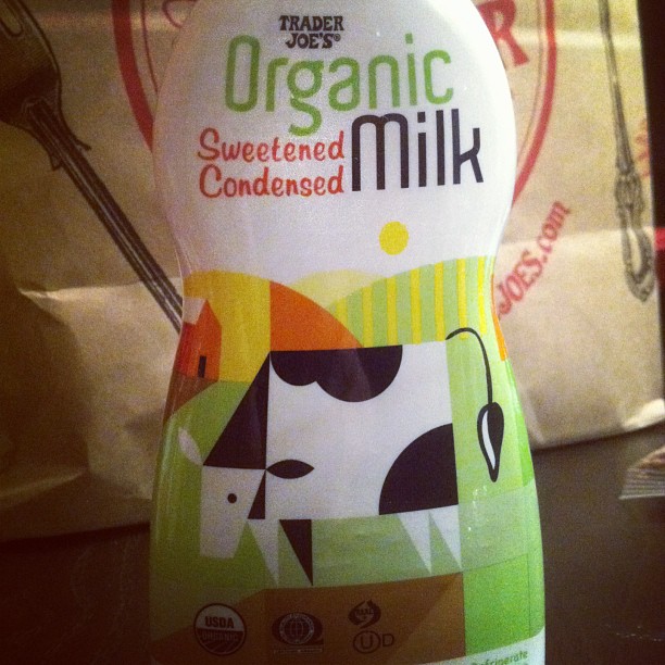 tj's condensed milk squeeze bottle — The April Blake