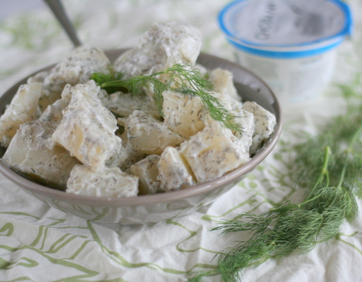 herbed chobani potato salad