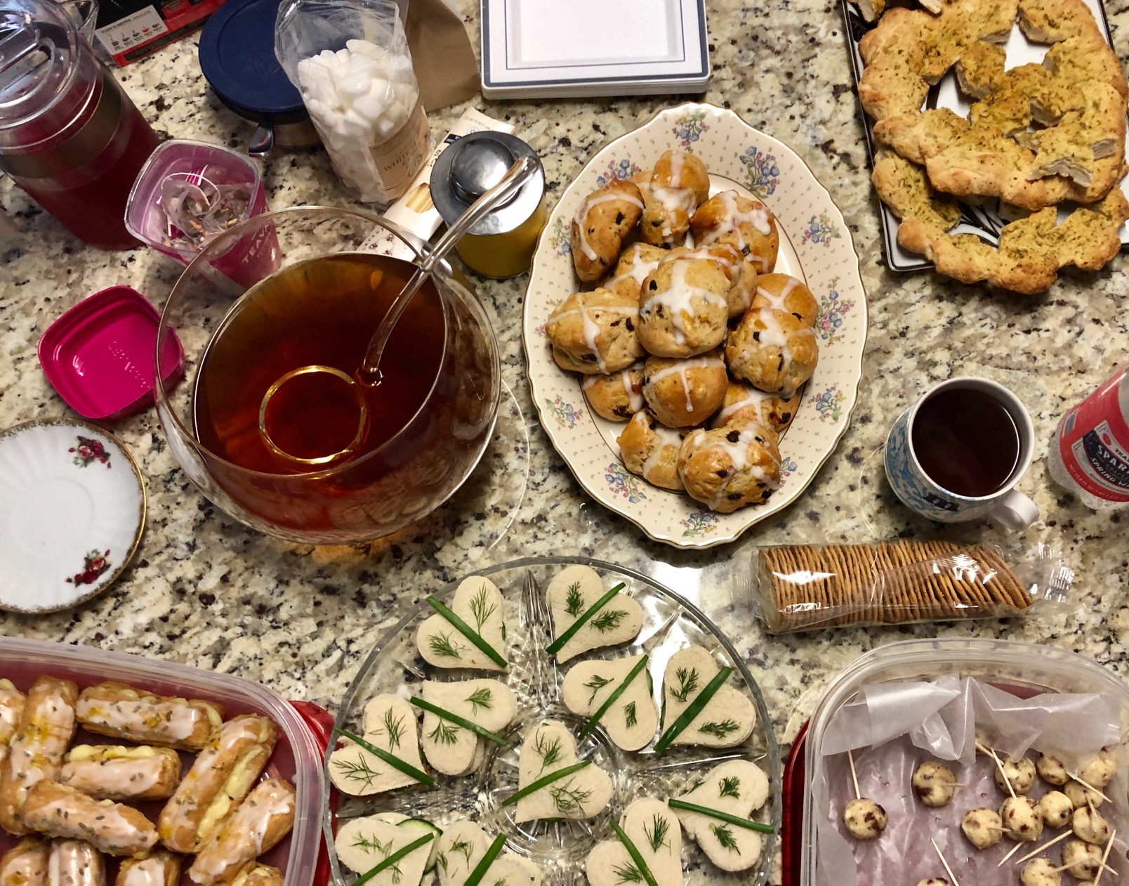 Cookbook Club A Literary Tea Party — The April Blake