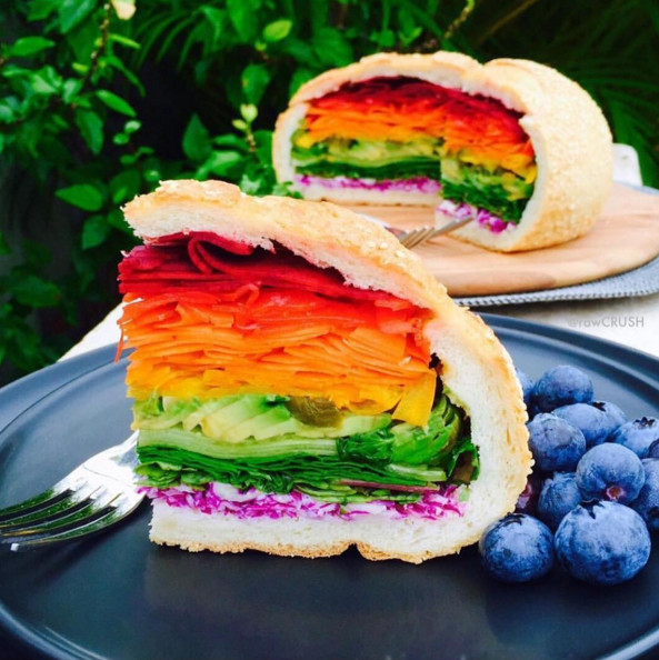 Savory Rainbow Food Roundup — The April Blake