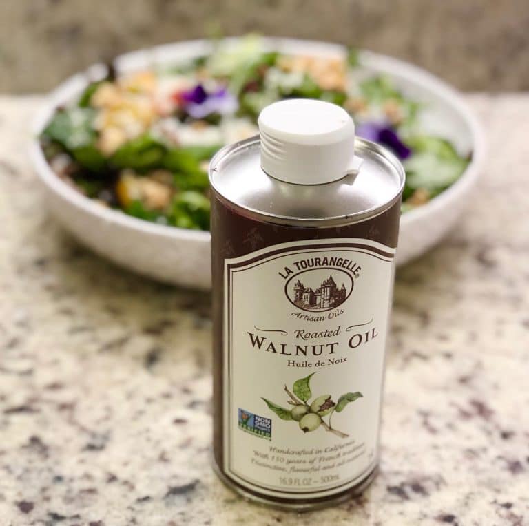 Walnut Oil Salad Dressing • The April Blake