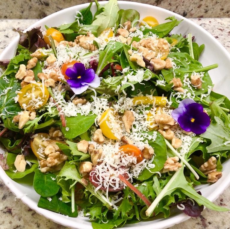 Walnut Oil Salad Dressing • The April Blake