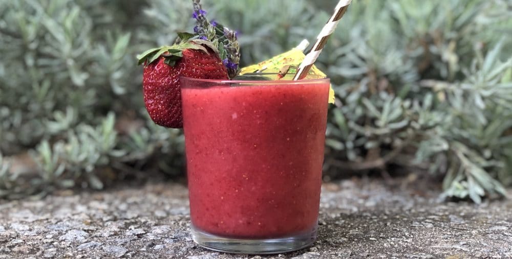 Strawberry Lavender Daiquiris • The April Blake