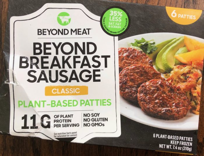Beyond Meat Breakfast Sausage Patties Review • The April Blake