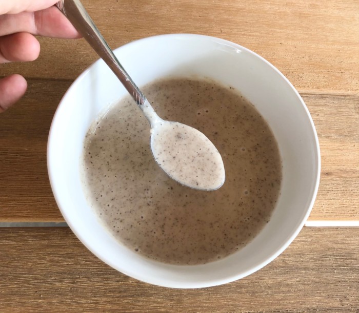 Cream of Mushroom, Onion, and Garlic Soup - The April Blake