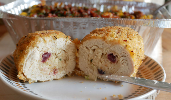 Gardein savory stuffed turk'y
