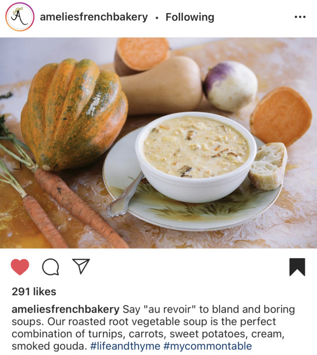 Amelie's root vegetable soup