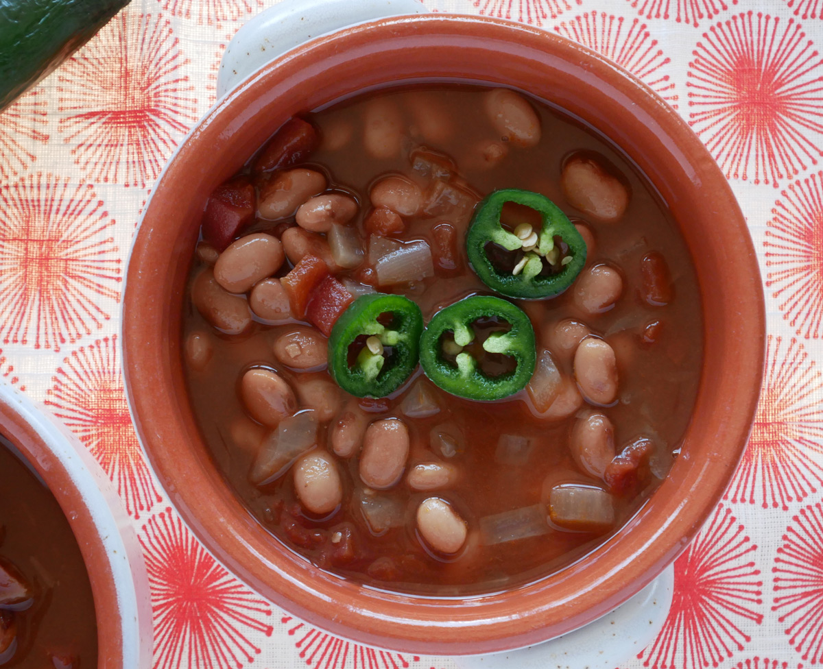 Instant Pot Drunken Beans