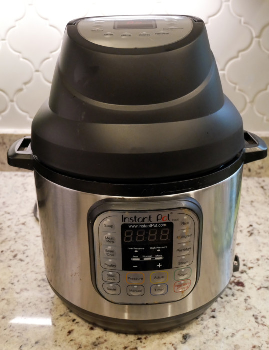 review of instant pot air fryer lid