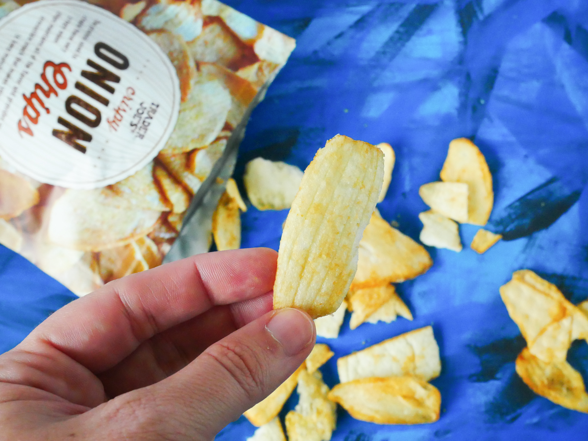 Grocery Review Trader Joe's Onion Chips • The April Blake