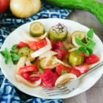 vinegared cucumbers