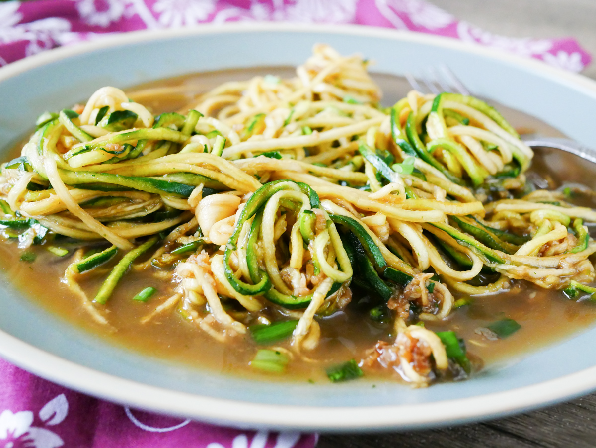 The Zoodler - A Twisty Tool to Make Zucchini Noodles - The April Blake