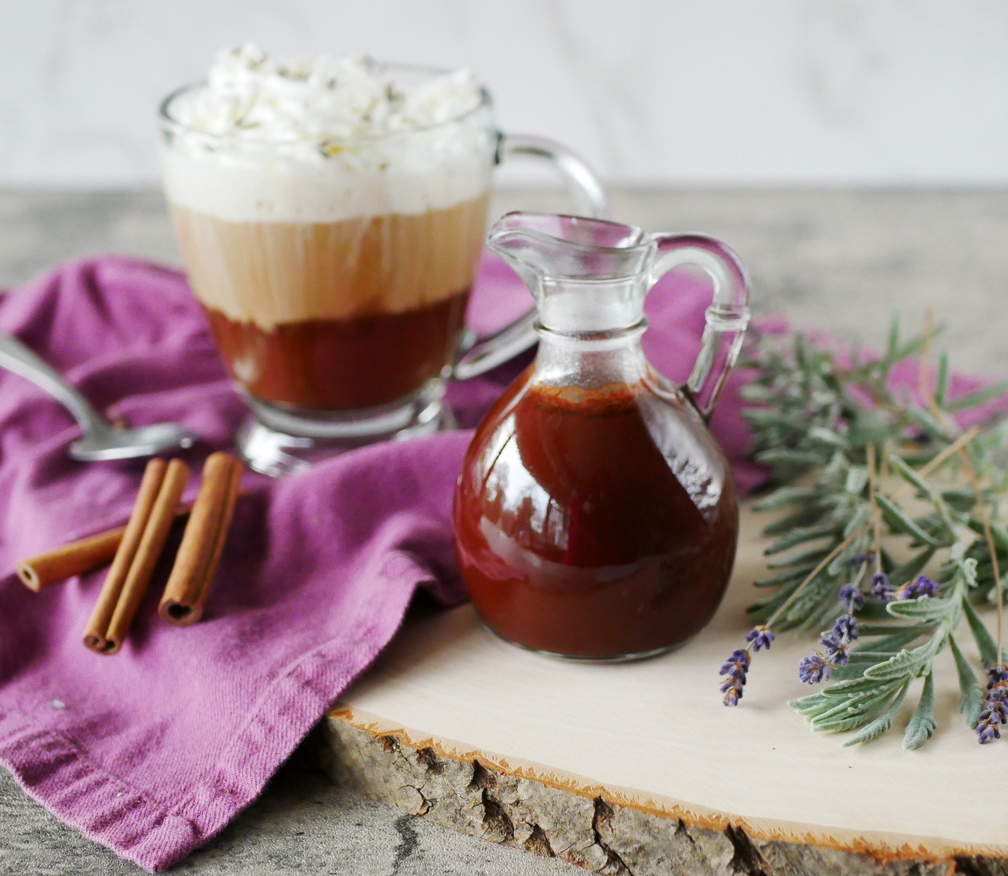 lavender mocha coffee syrup