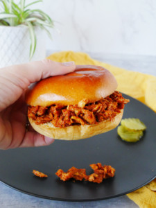 barbecue sandwich vegan