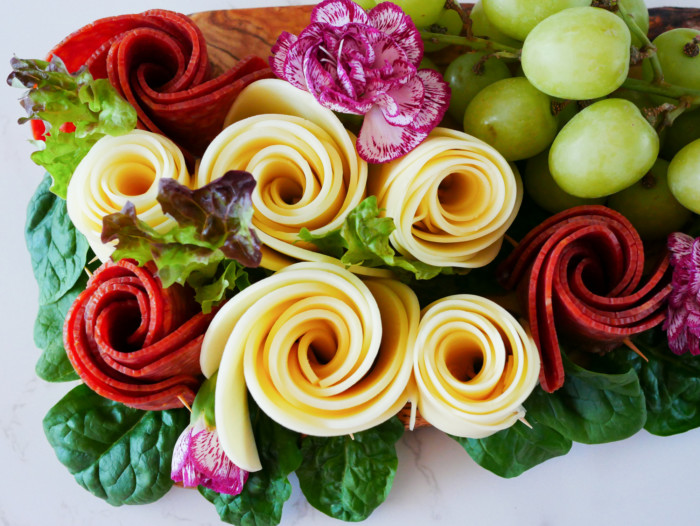 cheese board rose