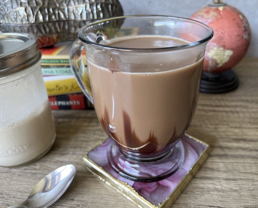peanut milk mocha